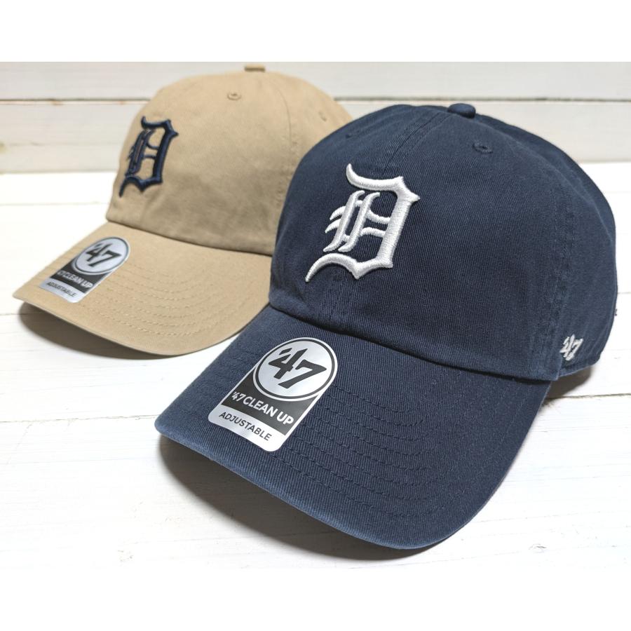 フォーティーセブンブランド クリーンナップ ベースボールキャップ 帽子 デトロイト タイガース 47BRAND CLEAN UP Tigers baseball cap 003 | 47 | 03