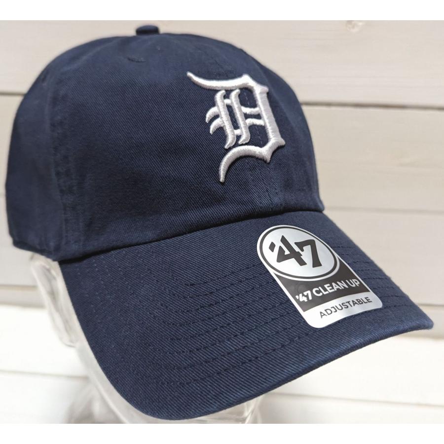 フォーティーセブンブランド クリーンナップ ベースボールキャップ 帽子 デトロイト タイガース 47BRAND CLEAN UP Tigers baseball cap 003 | 47 | 04