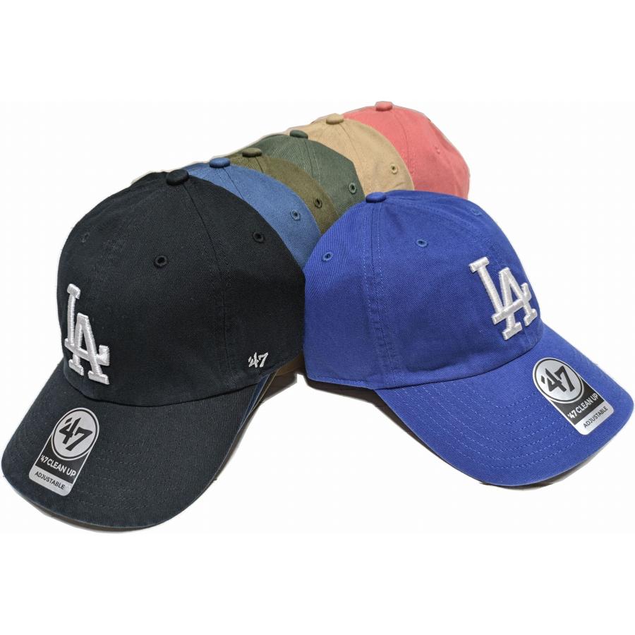 フォーティーセブンブランド クリーンナップ ベースボールキャップ 帽子 ロサンゼルス ドジャース 47BRAND CLEAN UP Dodgers baseball cap 004 | 47