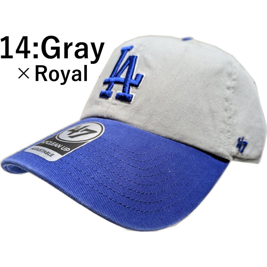 フォーティーセブンブランド クリーンナップ ベースボールキャップ 帽子 ロサンゼルス ドジャース 47BRAND CLEAN UP Dodgers baseball cap 004 | 47 | 14