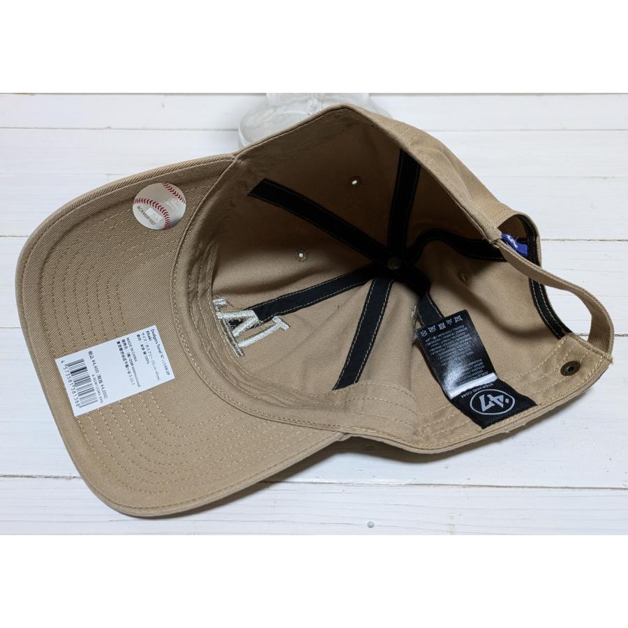 フォーティーセブンブランド クリーンナップ ベースボールキャップ 帽子 ロサンゼルス ドジャース 47BRAND CLEAN UP Dodgers baseball cap 004 | 47 | 18
