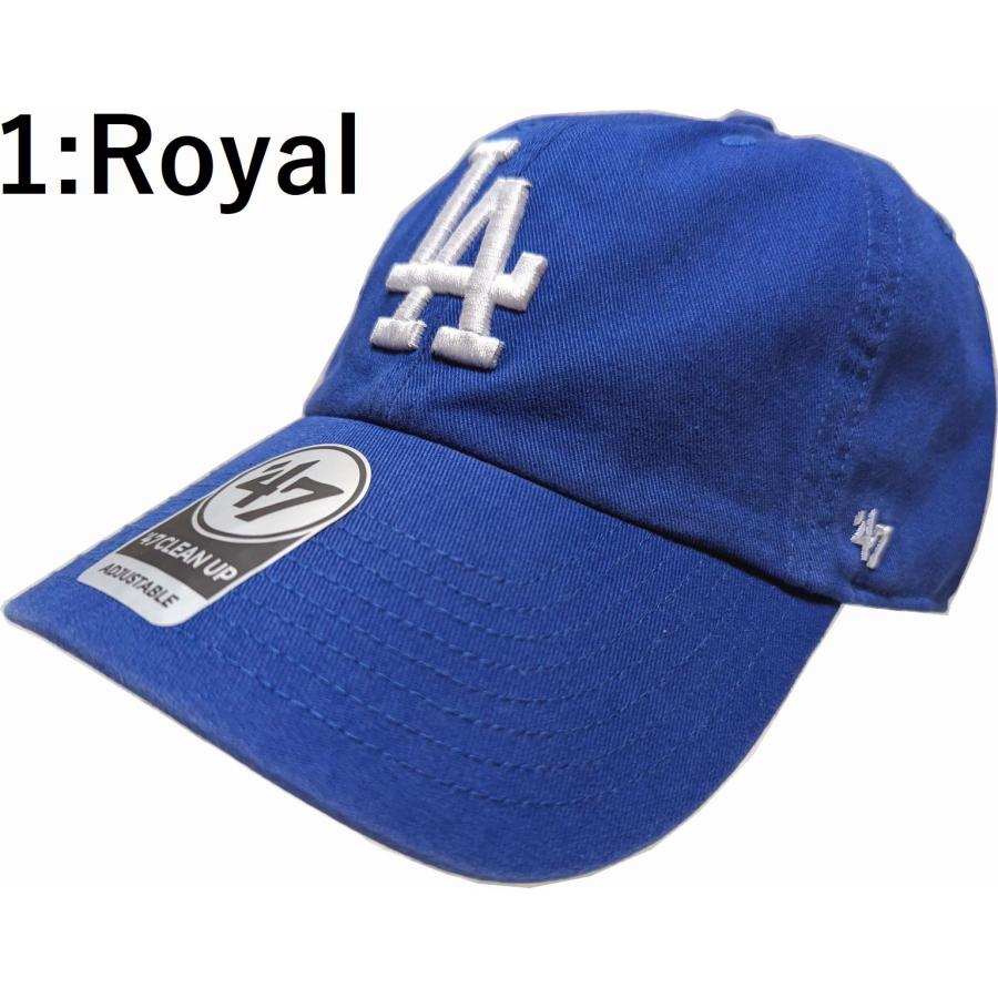 フォーティーセブンブランド クリーンナップ ベースボールキャップ 帽子 ロサンゼルス ドジャース 47BRAND CLEAN UP Dodgers baseball cap 004 | 47 | 01