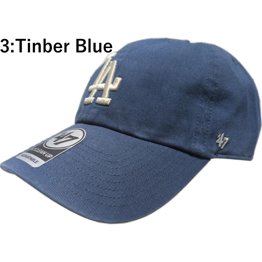 フォーティーセブンブランド クリーンナップ ベースボールキャップ 帽子 ロサンゼルス ドジャース 47BRAND CLEAN UP Dodgers baseball cap 004 | 47 | 03