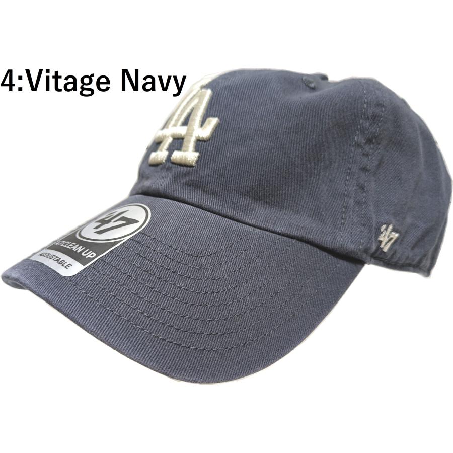 フォーティーセブンブランド クリーンナップ ベースボールキャップ 帽子 ロサンゼルス ドジャース 47BRAND CLEAN UP Dodgers baseball cap 004 | 47 | 04