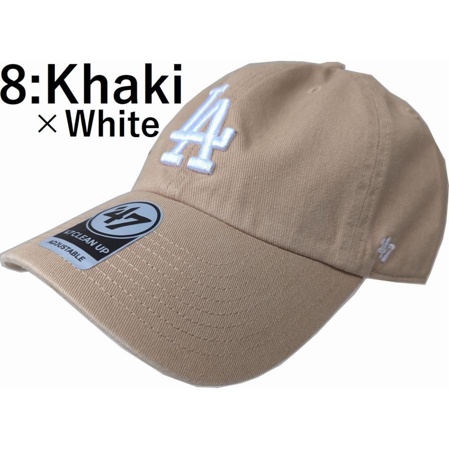 フォーティーセブンブランド クリーンナップ ベースボールキャップ 帽子 ロサンゼルス ドジャース 47BRAND CLEAN UP Dodgers baseball cap 004 | 47 | 08