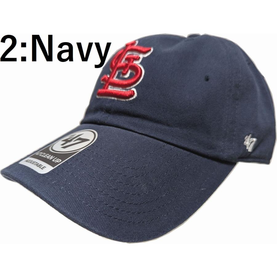 フォーティーセブンブランド クリーンナップ ベースボールキャップ 帽子 セントルイス カーディナルス 47BRAND CLEAN UP Cardinals baseball cap 026 | 47 | 02