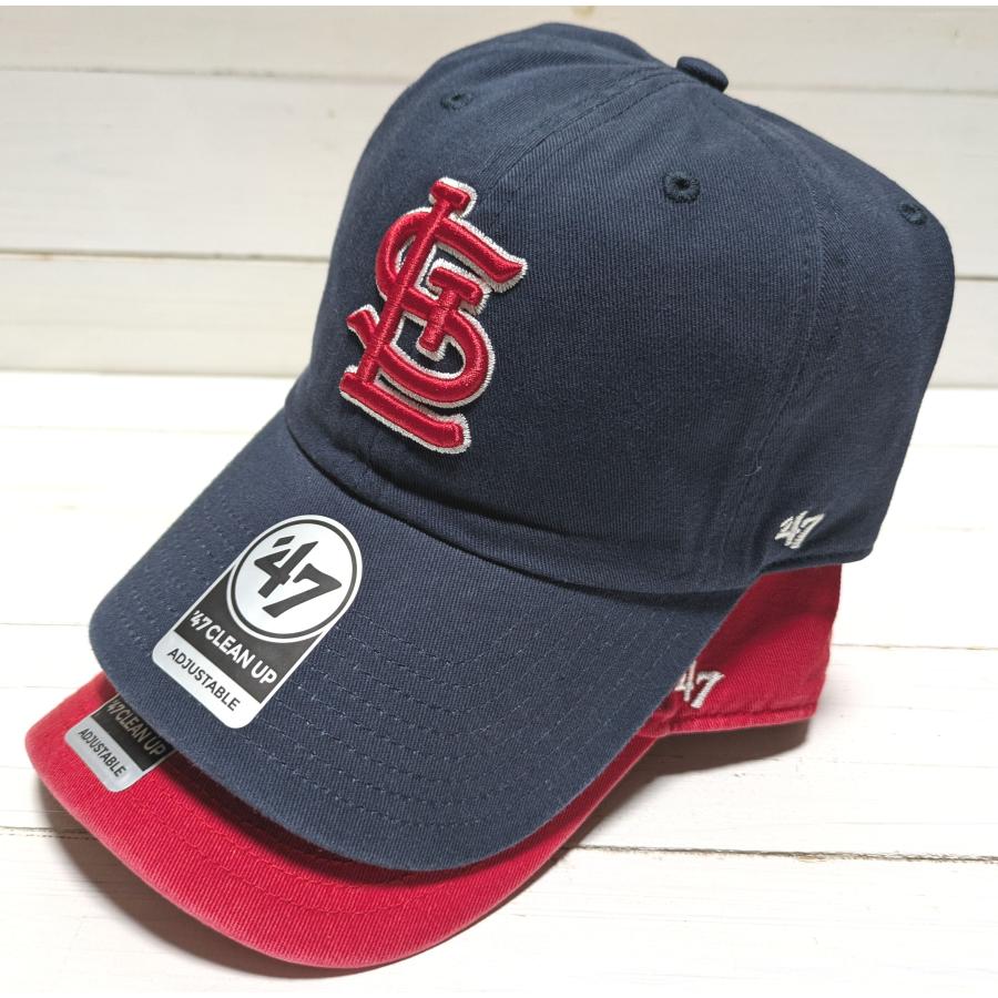フォーティーセブンブランド クリーンナップ ベースボールキャップ 帽子 セントルイス カーディナルス 47BRAND CLEAN UP Cardinals baseball cap 026 | 47 | 03