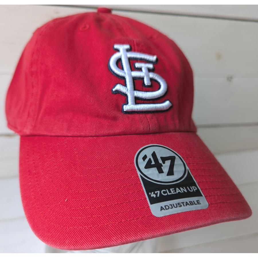フォーティーセブンブランド クリーンナップ ベースボールキャップ 帽子 セントルイス カーディナルス 47BRAND CLEAN UP Cardinals baseball cap 026 | 47 | 04