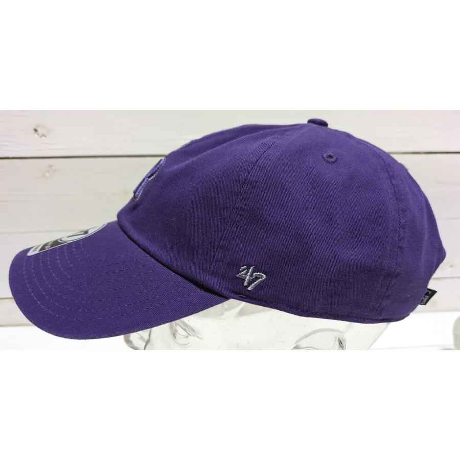 フォーティーセブンブランド クリーンナップ ベースボールキャップ 帽子 コロラド ロッキーズ 47BRAND CLEAN UP Rockies baseball cap 055 | 47 | 05