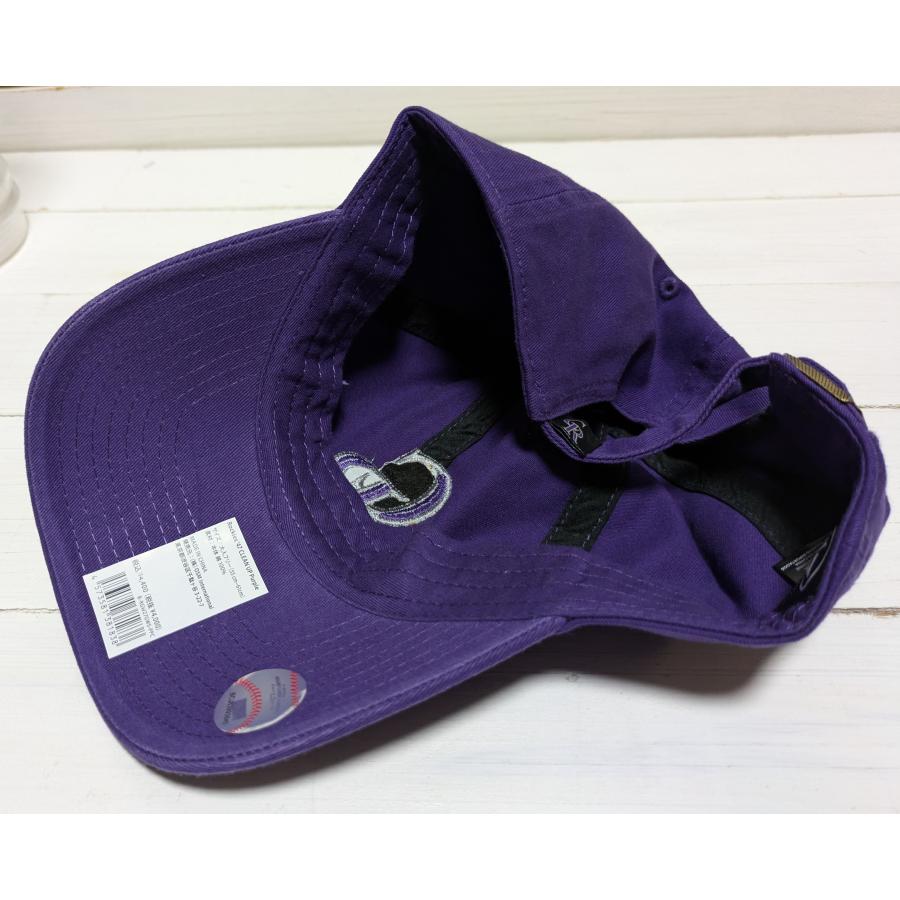 フォーティーセブンブランド クリーンナップ ベースボールキャップ 帽子 コロラド ロッキーズ 47BRAND CLEAN UP Rockies baseball cap 055 | 47 | 07