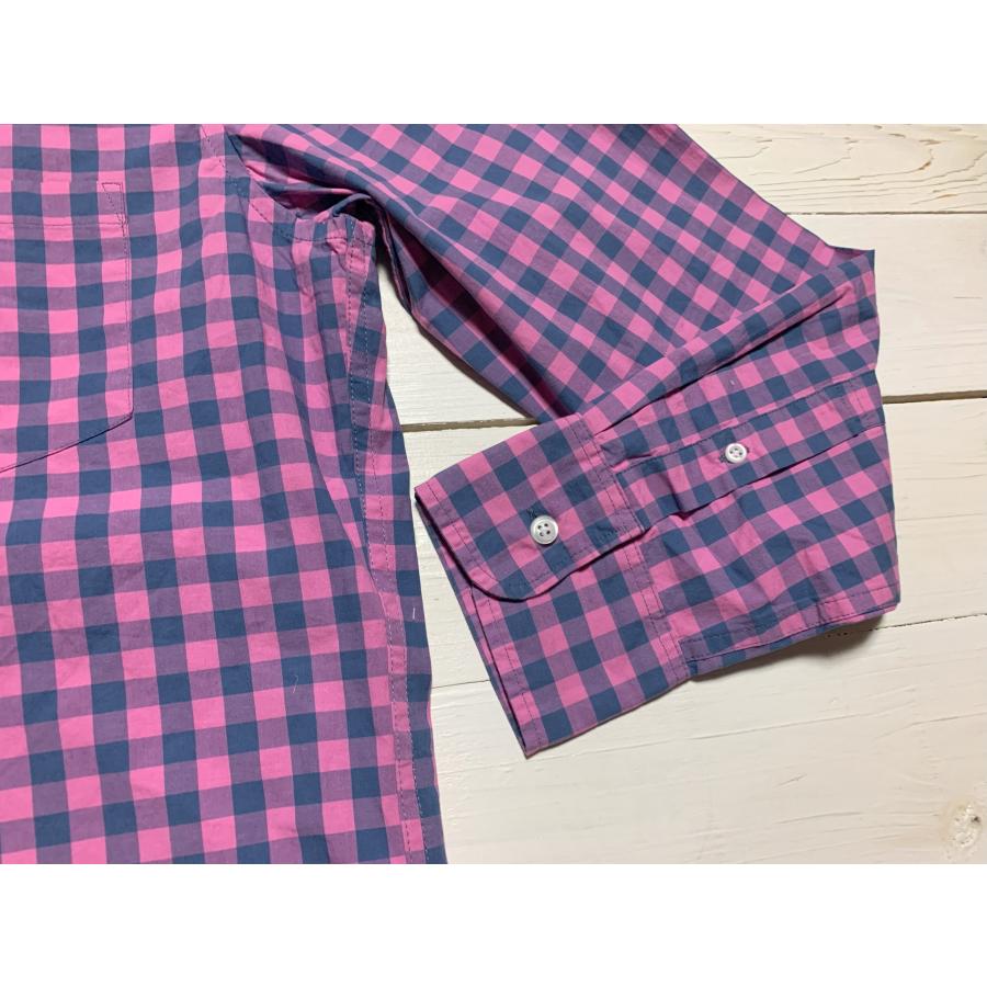 J.CREW（ジェイクルー） 長袖 ボタンダウンシャツ チェック ピンク