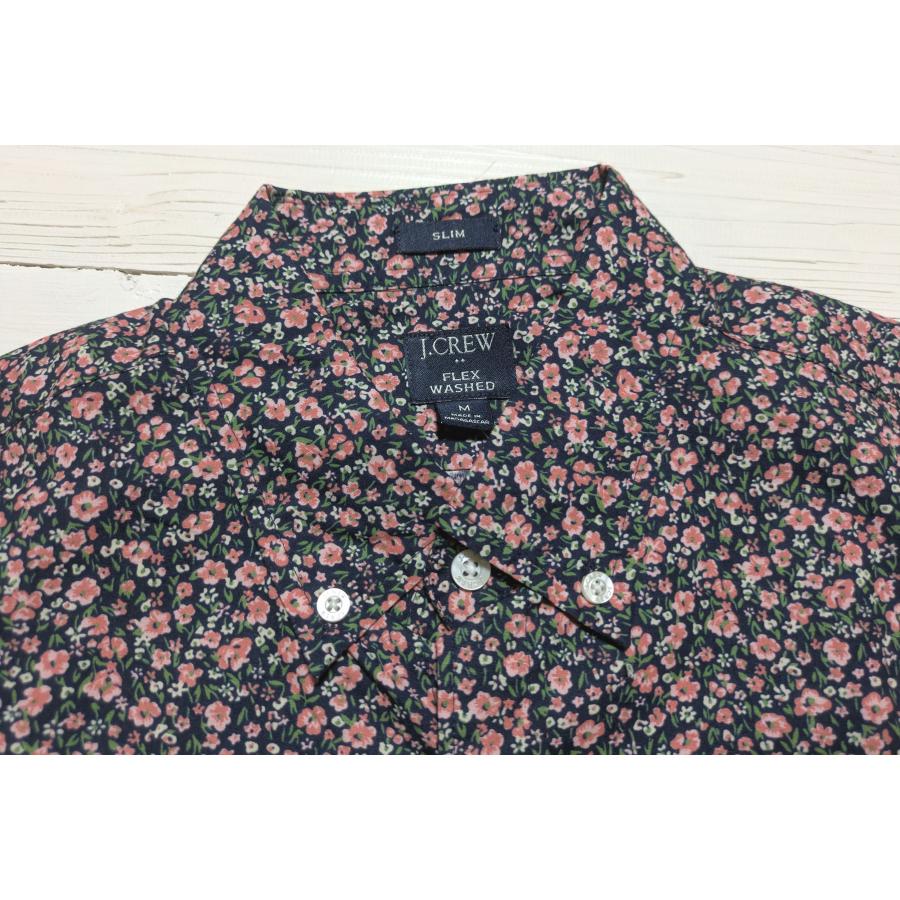 J.CREW（ジェイクルー） 長袖 プリントボタンダウンシャツ 花柄
