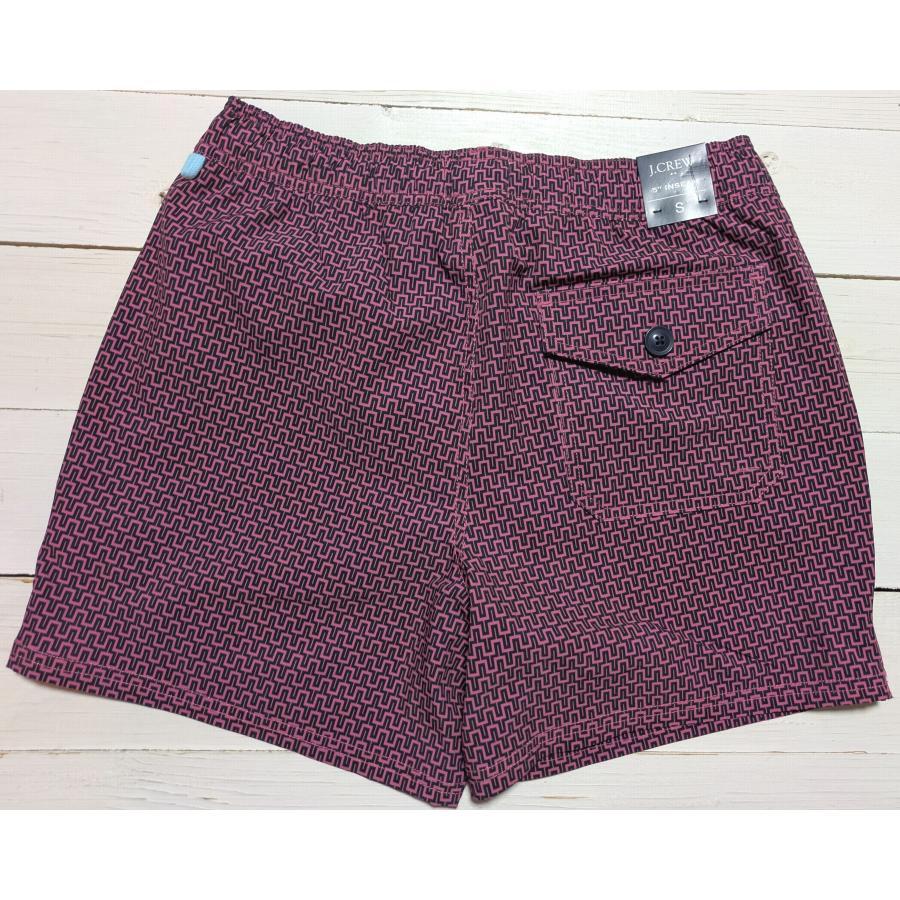 ジェイクルー 海水パンツ スイムパンツ サーフトランクス インナー付き水着 ピンク系 メンズ  J.CREW 003_3