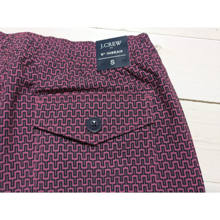 ジェイクルー 海水パンツ スイムパンツ サーフトランクス インナー付き水着 ピンク系 メンズ  J.CREW 003_4