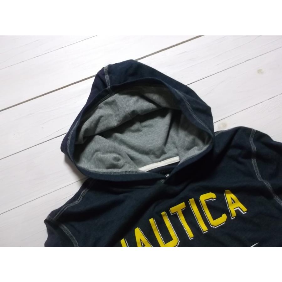 ノーティカ ボーイズサイズ 長袖 プリント Tシャツ パーカ ネイビー系 Nautica boys 002 | NAUTICA | 02