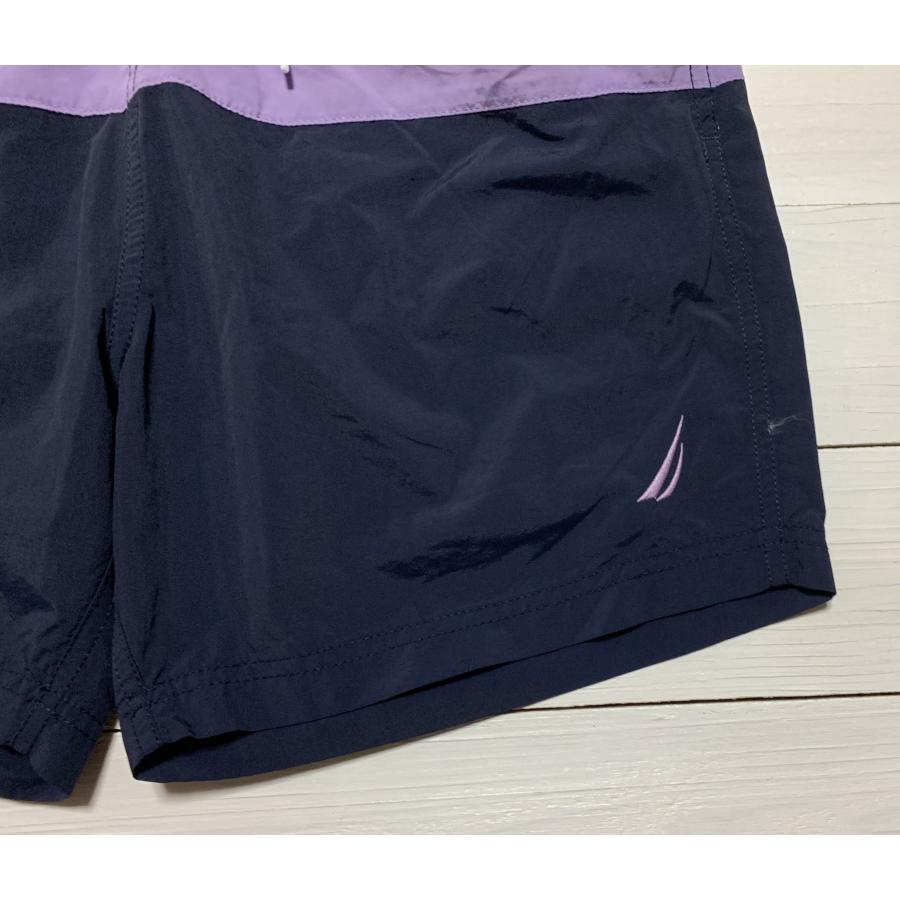 ノーティカ 海水パンツ 水着 インナー付き ツートーン パープル ネイビー メンズ NAUTICA 006 | NAUTICA | 01