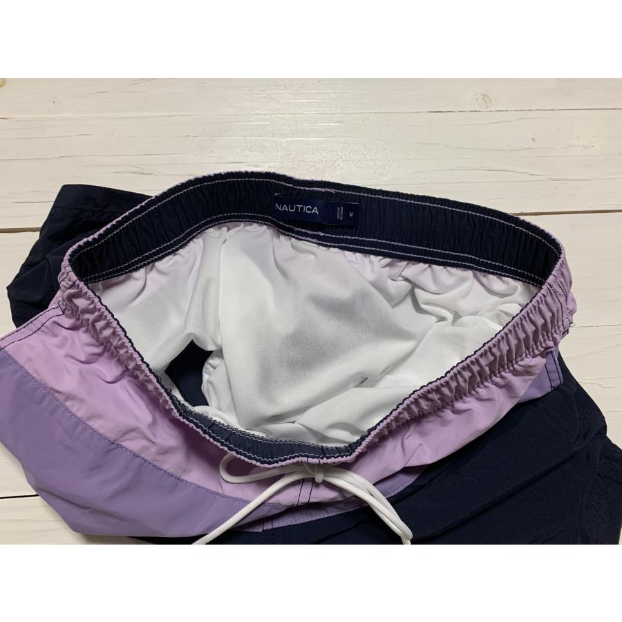 ノーティカ 海水パンツ 水着 インナー付き ツートーン パープル ネイビー メンズ NAUTICA 006 | NAUTICA | 04