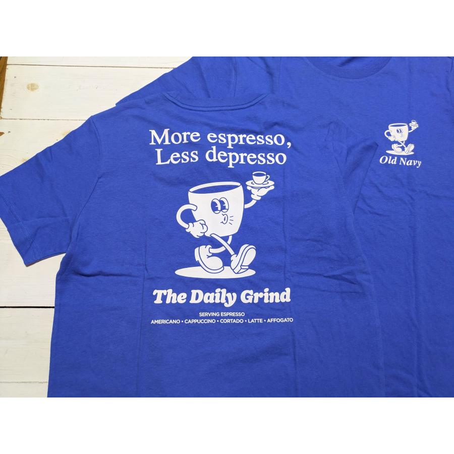 オールドネイビー 半袖 バックプリント Tシャツ ブルー メンズ アメカジ OLD NAVY 003 | OLD NAVY | 01