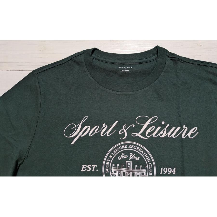 オールドネイビー 半袖 プリント Tシャツ ダークグリーン メンズ アメカジ OLD NAVY 007 | OLD NAVY | 04