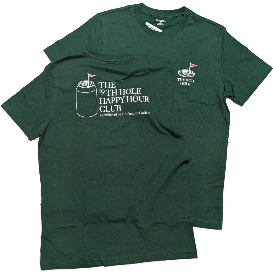 オールドネイビー 半袖 バックプリント Tシャツ ダークグリーン メンズ アメカジ OLD NAVY 010 | OLD NAVY