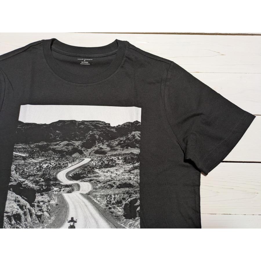 オールドネイビー 半袖 プリント Tシャツ ブラック メンズ アメカジ OLD NAVY 014 | OLD NAVY | 01