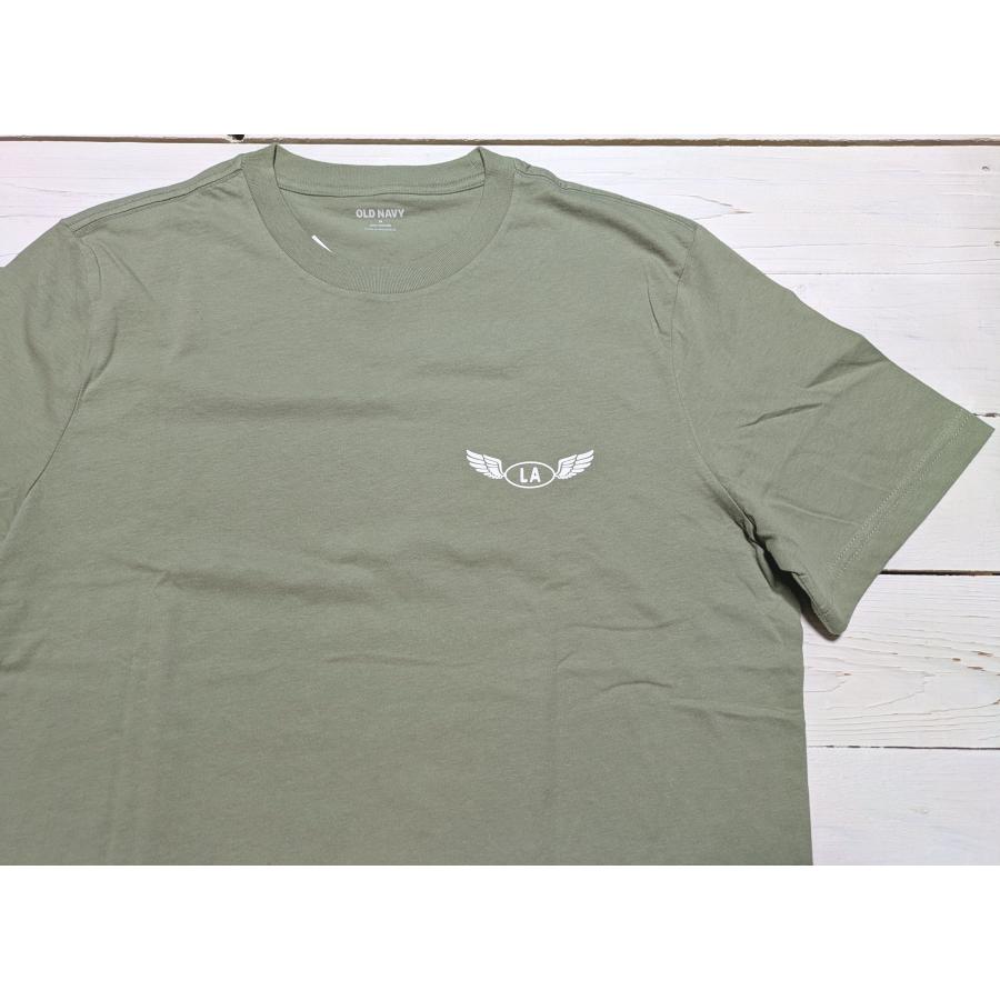 オールドネイビー 半袖 バックプリント Tシャツ グリーン系 メンズ アメカジ OLD NAVY 015 | OLD NAVY | 02