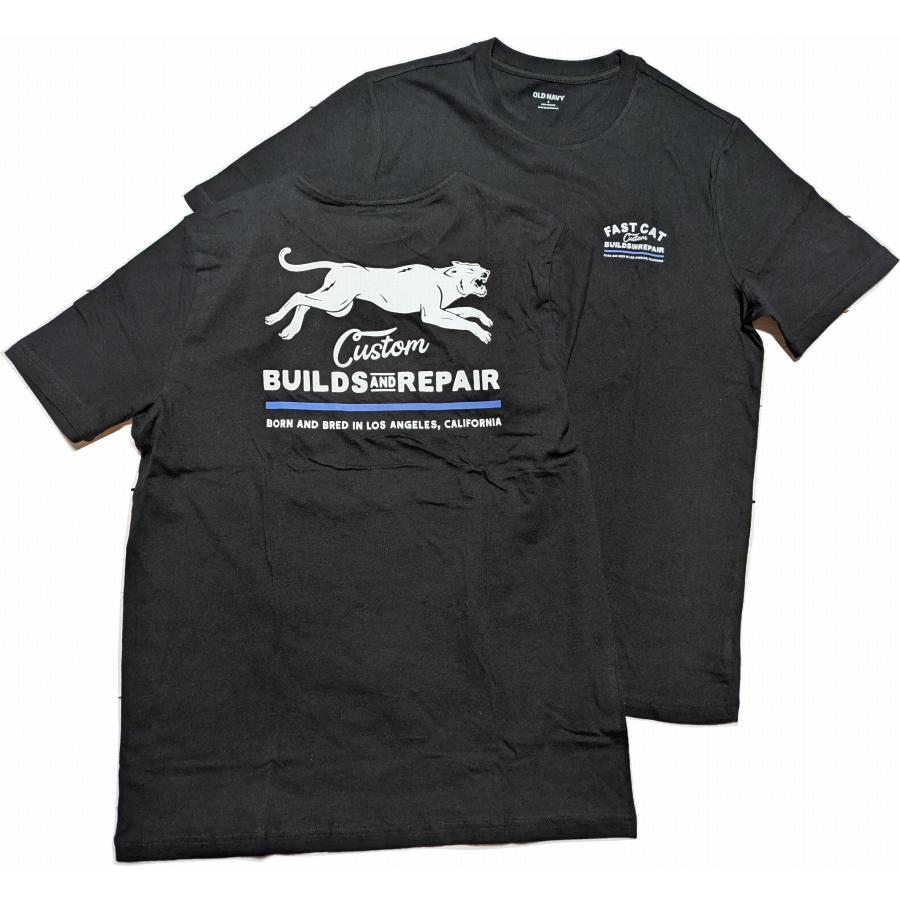 オールドネイビー 半袖 バックプリント Tシャツ ブラック メンズ アメカジ OLD NAVY 016 | OLD NAVY