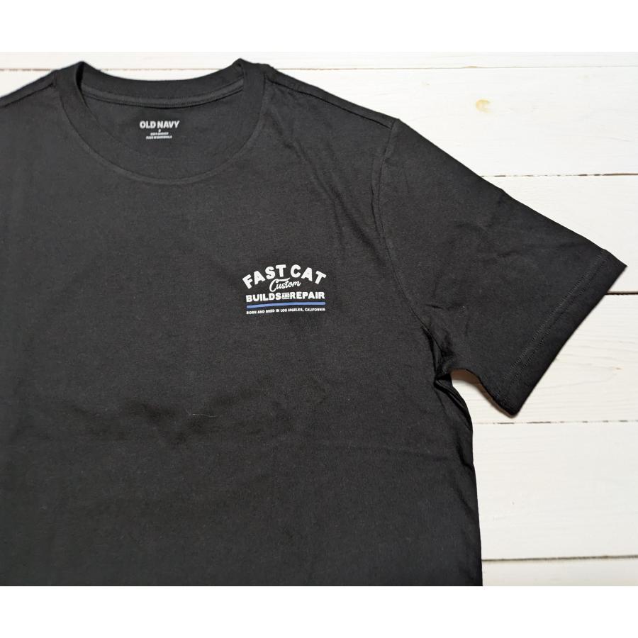 オールドネイビー 半袖 バックプリント Tシャツ ブラック メンズ アメカジ OLD NAVY 016 | OLD NAVY | 02