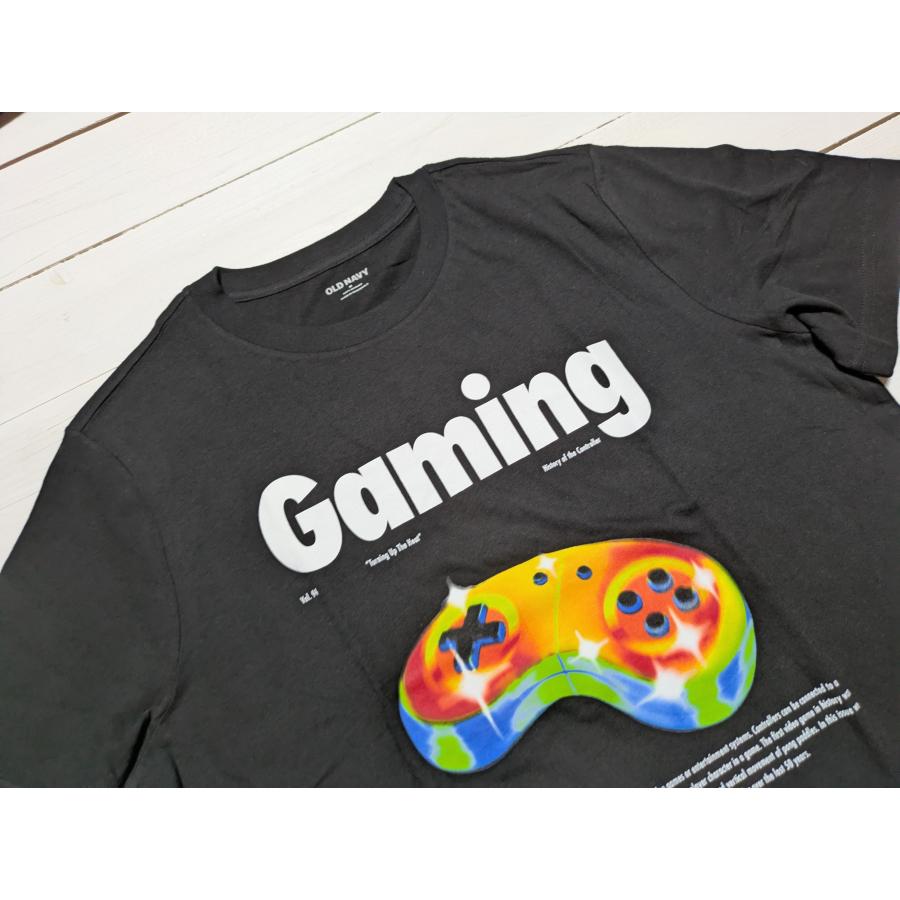 オールドネイビー 半袖 プリント Tシャツ ブラック メンズ アメカジ OLD NAVY 017 | OLD NAVY | 03