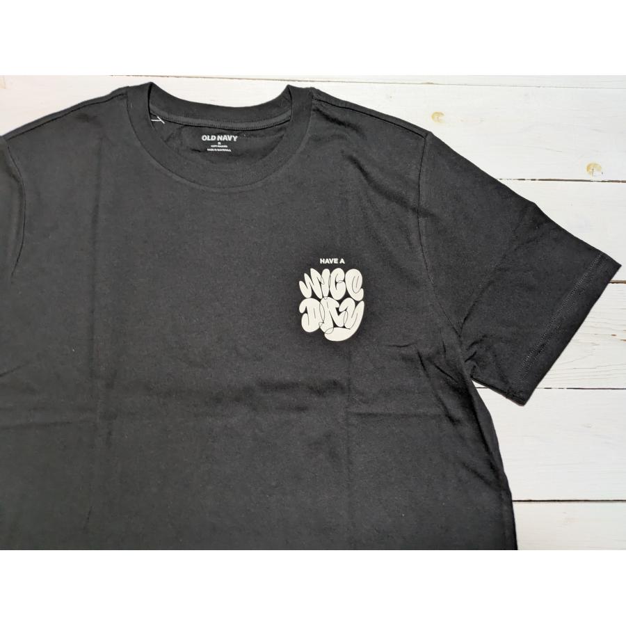 オールドネイビー 半袖 バックプリント Tシャツ ブラック メンズ アメカジ OLD NAVY 019 | OLD NAVY | 02