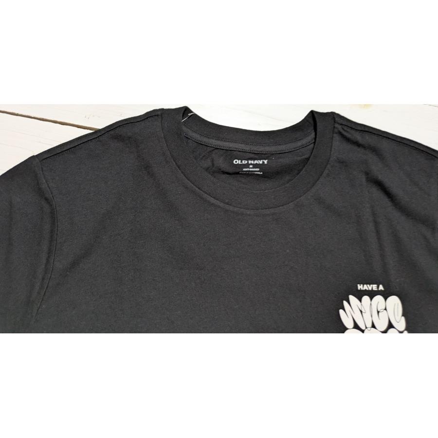 オールドネイビー 半袖 バックプリント Tシャツ ブラック メンズ アメカジ OLD NAVY 019 | OLD NAVY | 05