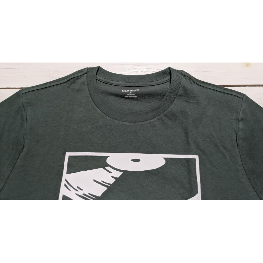 オールドネイビー 半袖 プリント Tシャツ グリーン系 メンズ アメカジ OLD NAVY 026 | OLD NAVY | 04