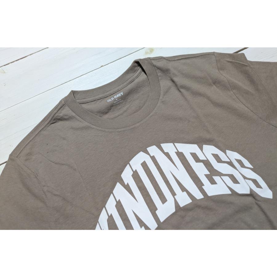 オールドネイビー 半袖 プリント Tシャツ モカ系 メンズ アメカジ OLD NAVY 027 | OLD NAVY | 03