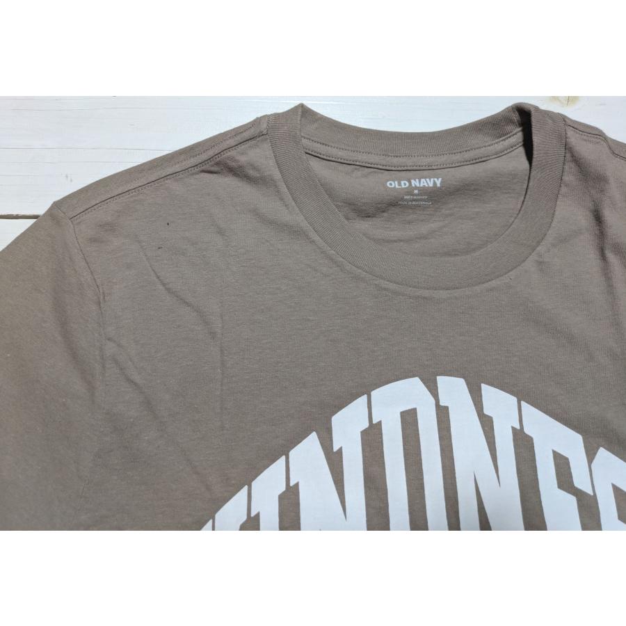 オールドネイビー 半袖 プリント Tシャツ モカ系 メンズ アメカジ OLD NAVY 027 | OLD NAVY | 04