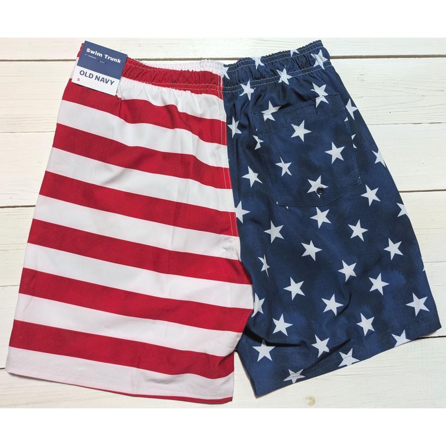 オールドネイビー 海水パンツ スイムパンツ サーフトランクス 水着 星条旗 メンズ OLD NAVY 006 | OLD NAVY | 03
