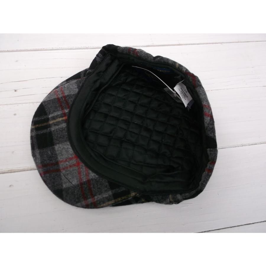ペンドルトン バージンウール ハンチングキャップ 帽子 グレイ PENDLETON HUNTING CAP 004 | PENDLETON | 04