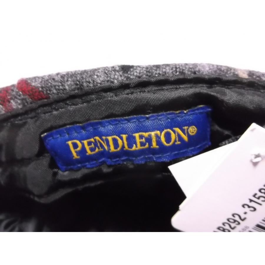 ペンドルトン バージンウール ハンチングキャップ 帽子 グレイ PENDLETON HUNTING CAP 004 | PENDLETON | 05