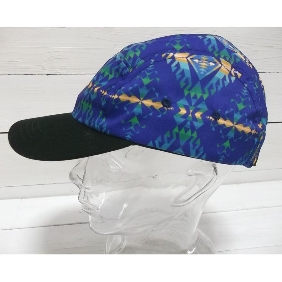ペンドルトン アメリカ製 5パネル キャップ 帽子 ブルー PENDLETON FIVE PANEL CAP 016 | PENDLETON | 01