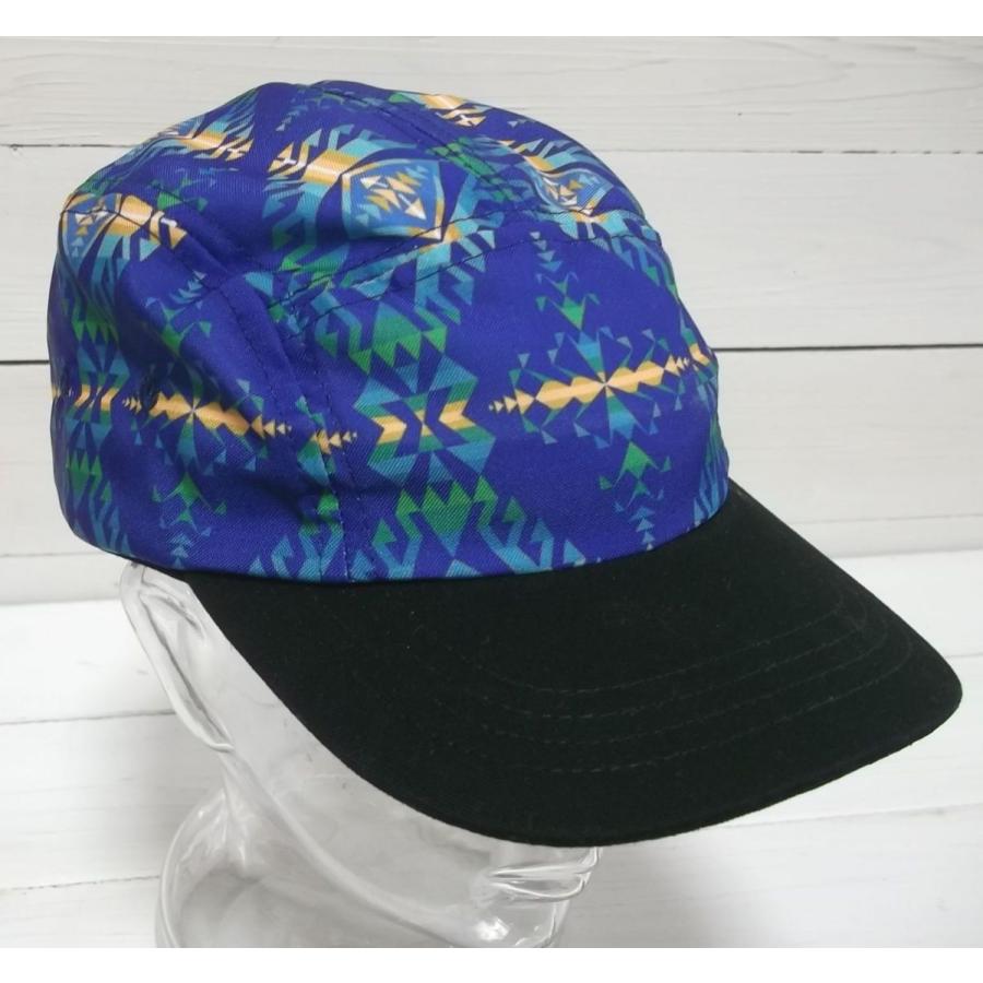 ペンドルトン アメリカ製 5パネル キャップ 帽子 ブルー PENDLETON FIVE PANEL CAP 016 | PENDLETON | 03