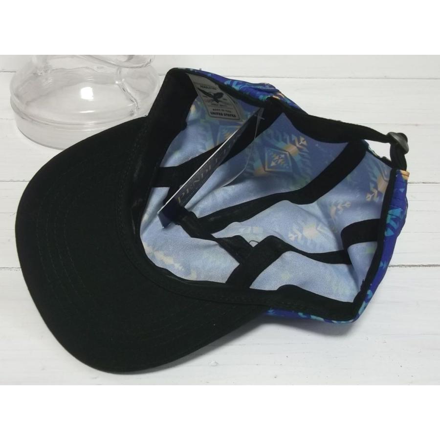 ペンドルトン アメリカ製 5パネル キャップ 帽子 ブルー PENDLETON FIVE PANEL CAP 016 | PENDLETON | 04