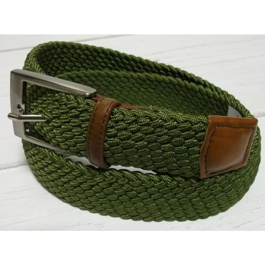 ピーターミラー 本革レザー製 レーヨンメッシュベルト オリーヴ メンズ PETER MILLAR 004 |  | 01