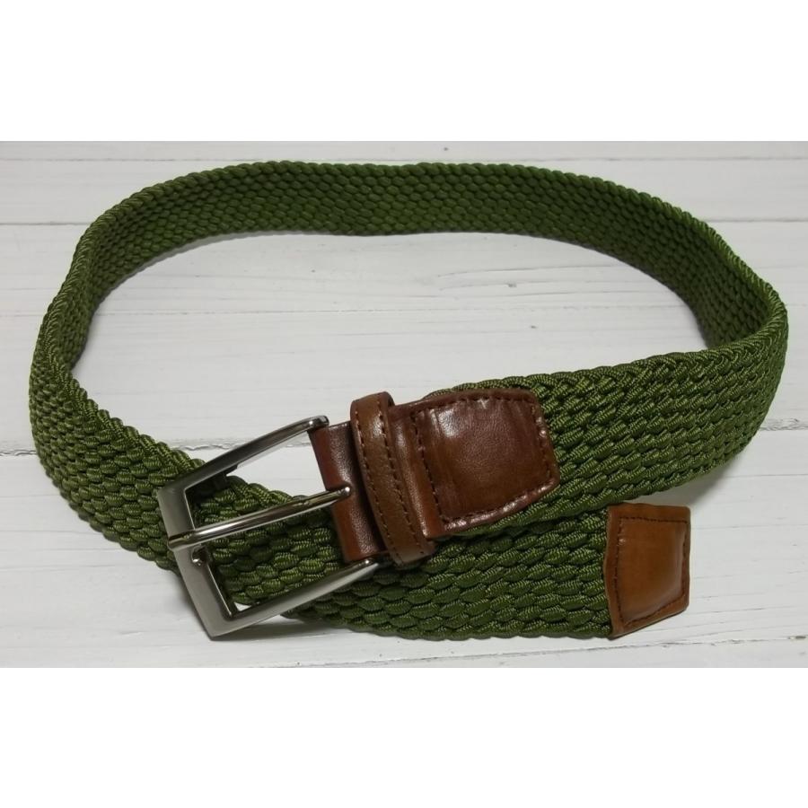 ピーターミラー 本革レザー製 レーヨンメッシュベルト オリーヴ メンズ PETER MILLAR 004 |  | 03