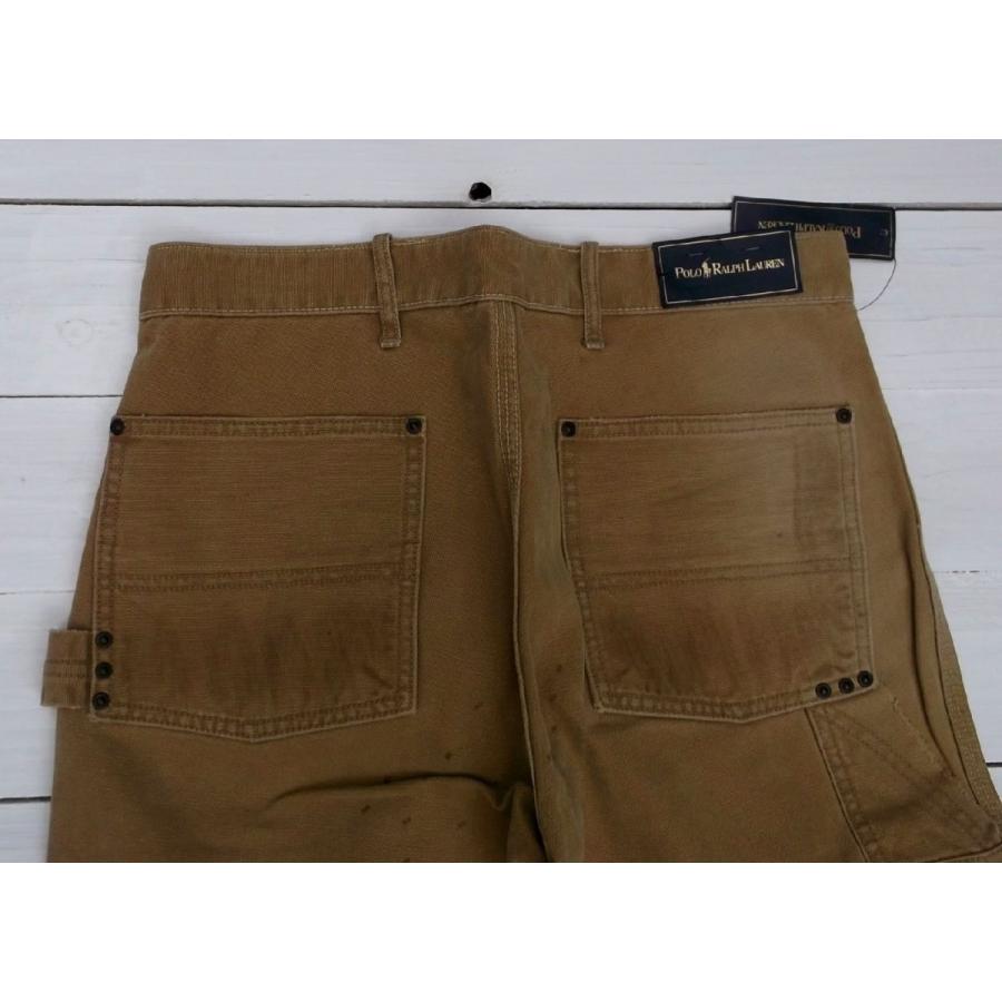 ポロ ラルフローレン ペインターパンツ ヴィンテージ加工 ダブルニー