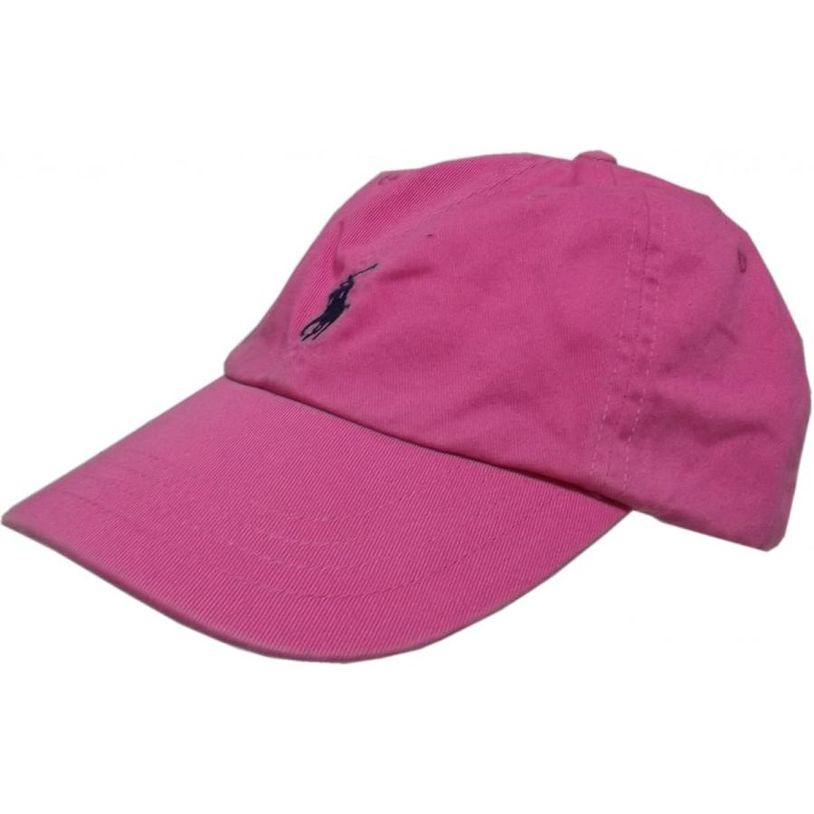 ポロ ラルフローレン ワンポイント キャップ 帽子 ピンク メンズ Polo