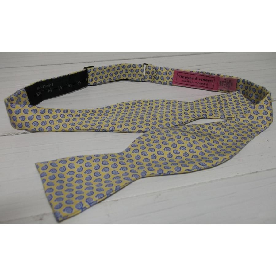 ヴィニヤードヴァインズ シルク ボウタイ 蝶ネクタイ アメリカ製 イエロー メンズ vineyard vines 040 |  | 02