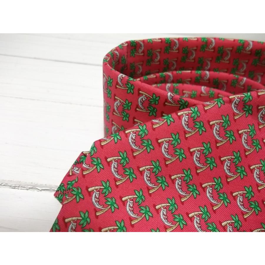 ヴィニヤードヴァインズ シルク プリント ネクタイ アメリカ製 ピンク メンズ vineyard vines 050 |  | 02