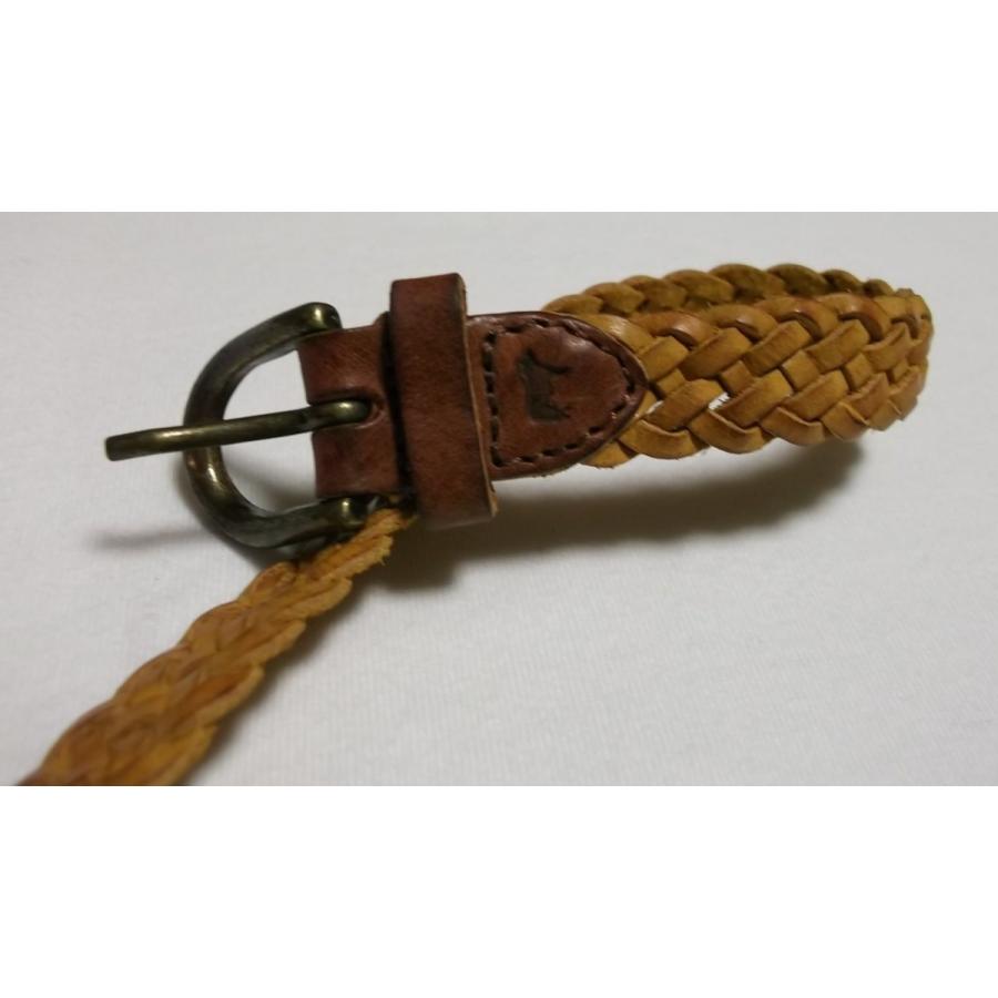 ウィルレザーグッズ 本革製 レザーメッシュ ブレスレット イエロー メンズ  WILL LEATHER GOODS 002 |  | 03