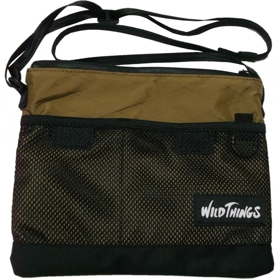 ワイルドシングス サコッシュ ショルダーバッグ ベージュ WILD THINGS 001 | WILD THINGS