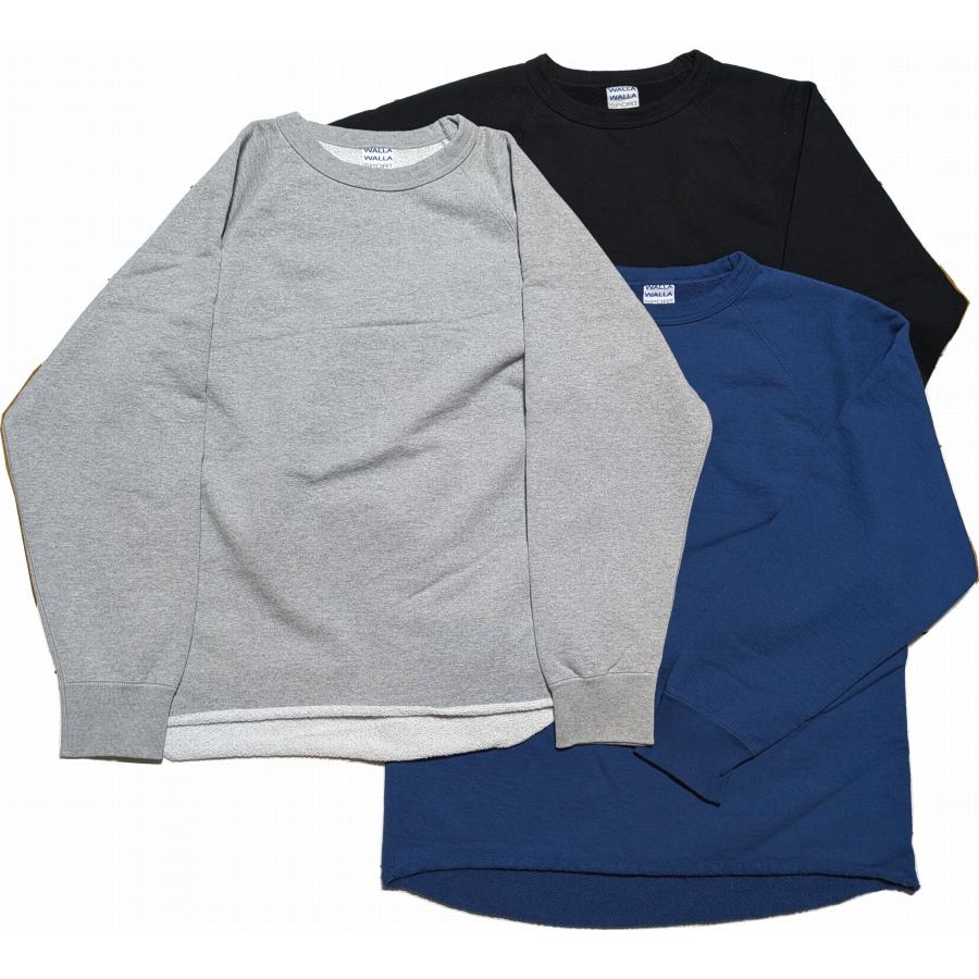 トップス WALLA WALLA SPORT 13oz CREW SWEAT SHIRT WALLA WALLA SPORT【ワラワラスポーツ】 -13oz CREW SWEAT SHIRT