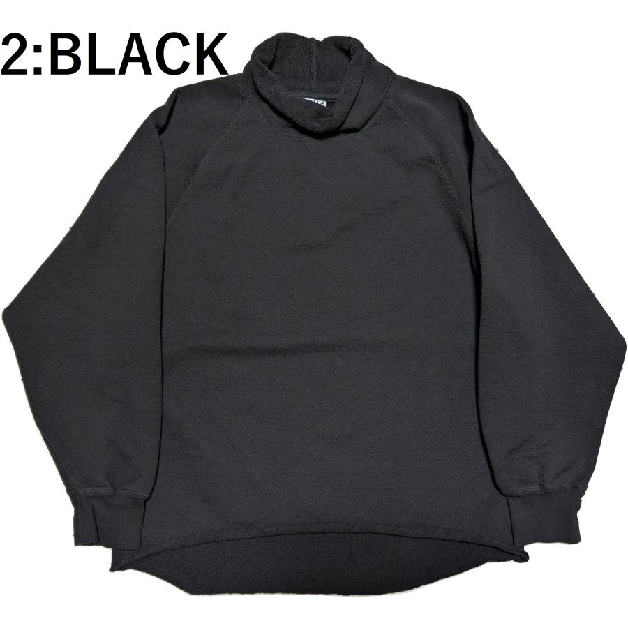 ワラワラスポーツ 13オンス ロールネックタートル メンズ トレーナー 日本製 WALLA WALLA SPORT 13oz ROLL NECK TURTLE 010 | WALLA WALLA SPORT | 02